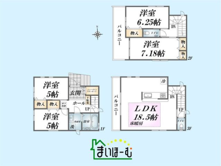 ��ʌ�����s��1���ڂ̐V�z��ˌ��Ă̊Ԏ��}�i�̂P�ˌ��j