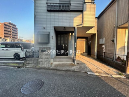 �����s������Z��2���ڂ̒��È�ˌ��Ă̌��n�O�ώʐ^