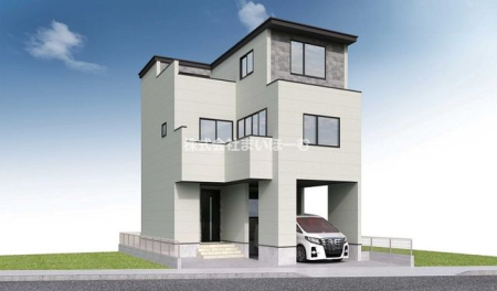 ��ʌ�����s�≺��2���ڂ̐V�z��ˌ��Ă̌��n�O�ώʐ^